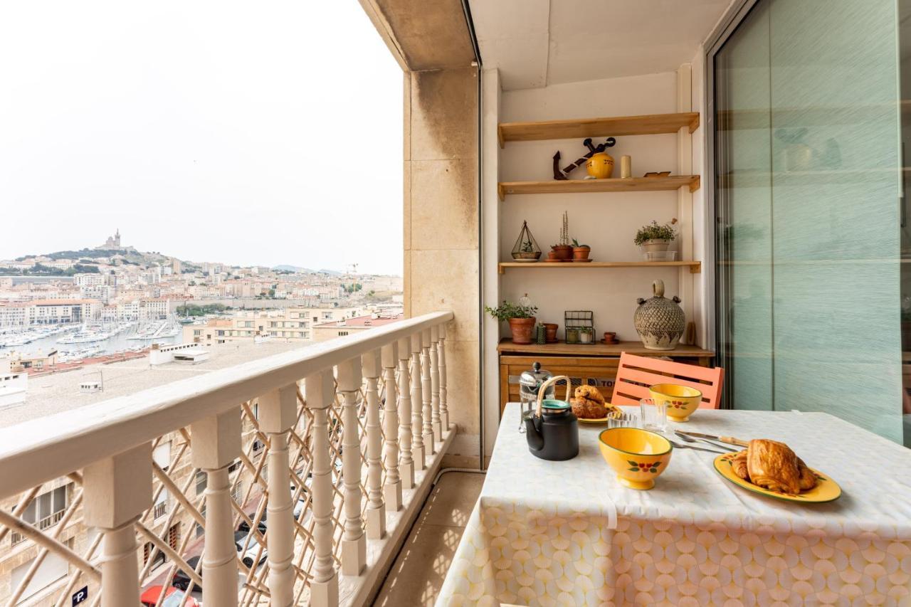 Blue Bay - Superbe Vue Sur Le Vieux Port Appartamento Marsiglia
